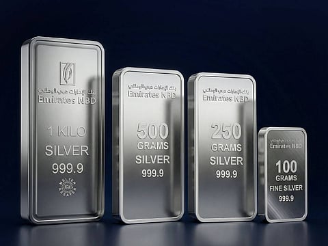 Emirates NBD Launches Branded Silver Bars for UAE Investors