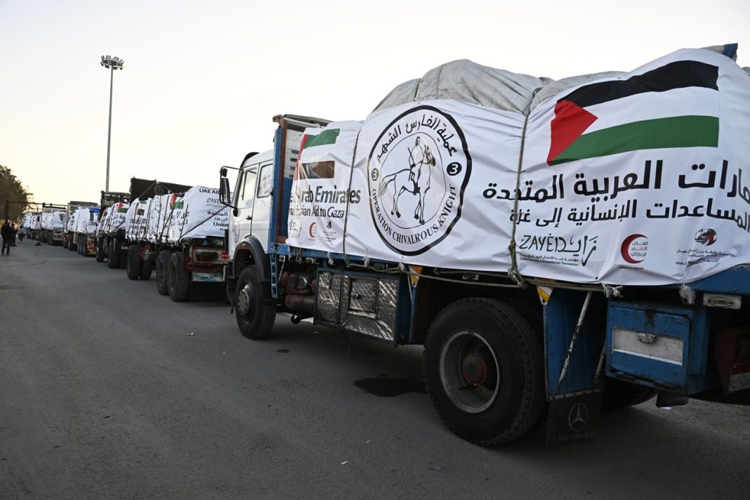 UAE Aid Mission Reaches Gaza, Supporting Families in Need