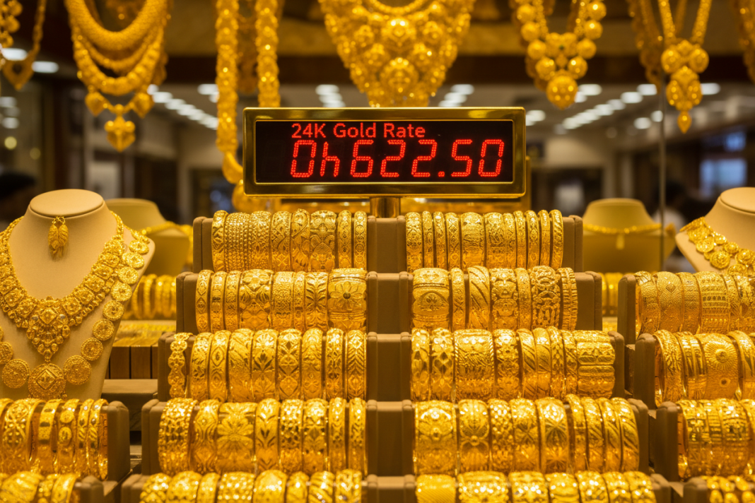 Dubai Gold Prices Slip Slightly Amid War Jitters and Interest Rate Uncertainty