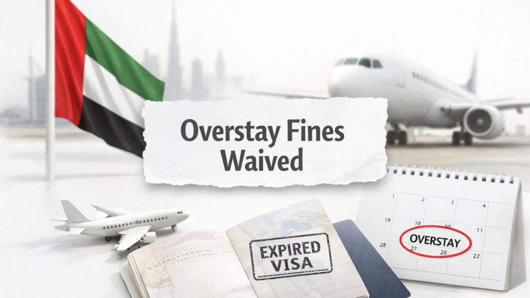 UAE Announces Temporary Overstay Fine Waiver: Who Qualifies and How to Check Your Status