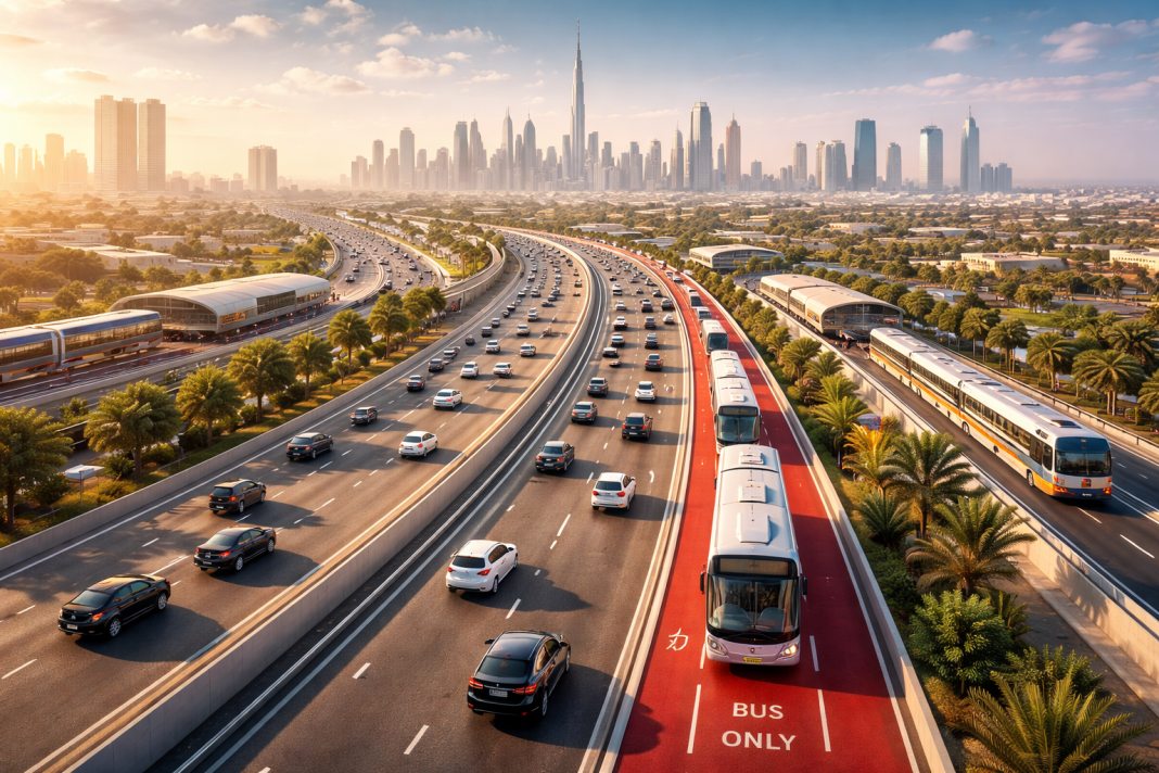 UAE Unveils Major Plan to Ease Dubai–Sharjah–Ajman Traffic