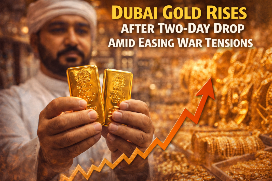 Dubai Gold Climbs Back Above Dh573 After Recent Dip