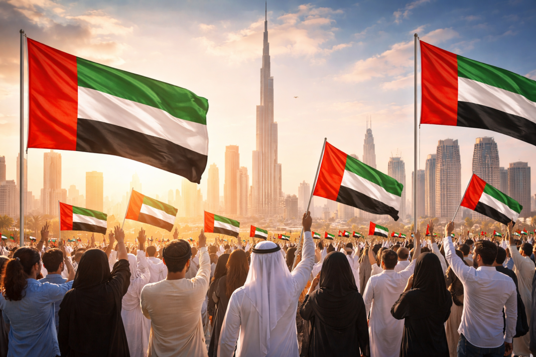 Sheikh Mohammed Urges UAE Residents to Raise National Flag