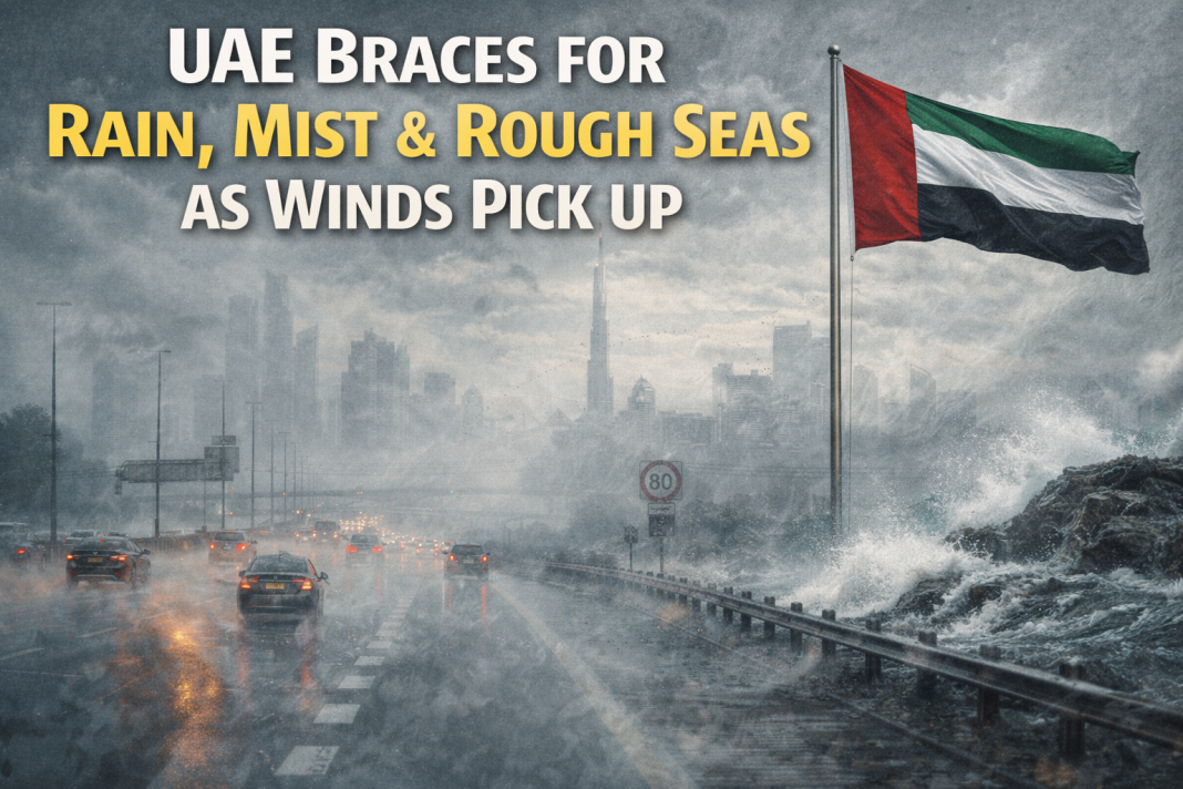 UAE Weather Update: Rain Chances, Strong Winds and Falling Temperatures