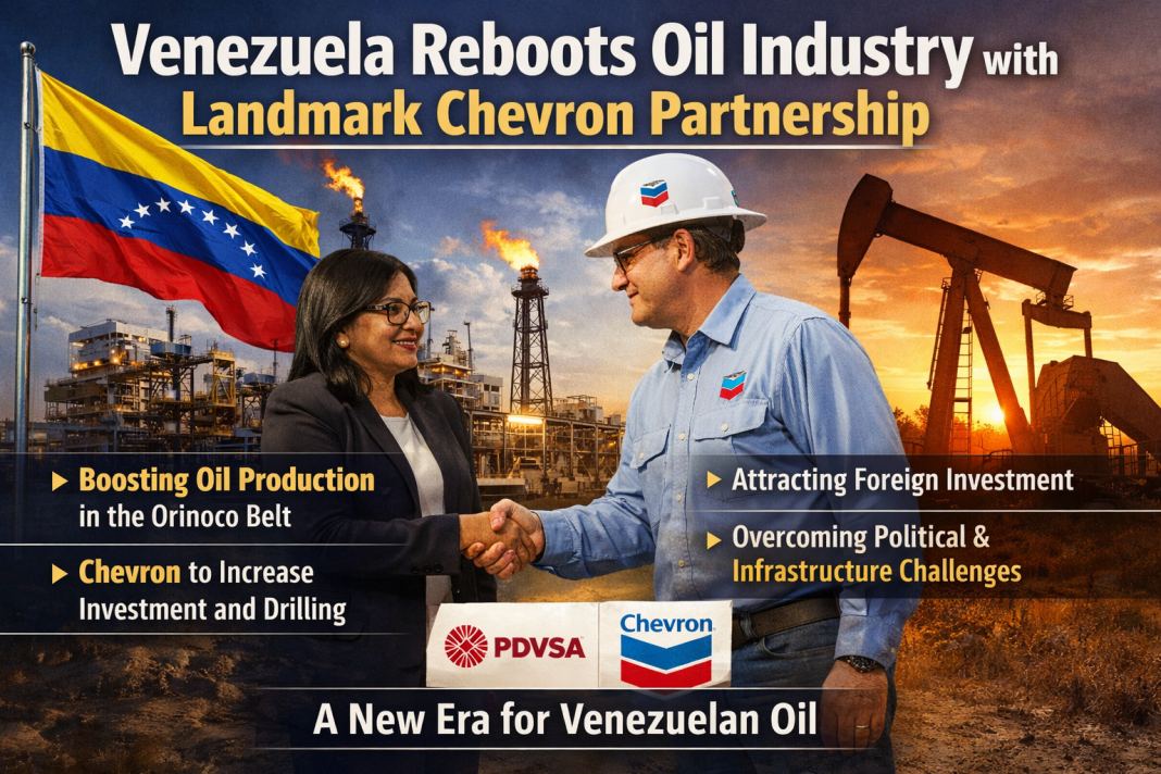 Venezuela Reboots Oil Industry with Landmark Chevron Partnership
