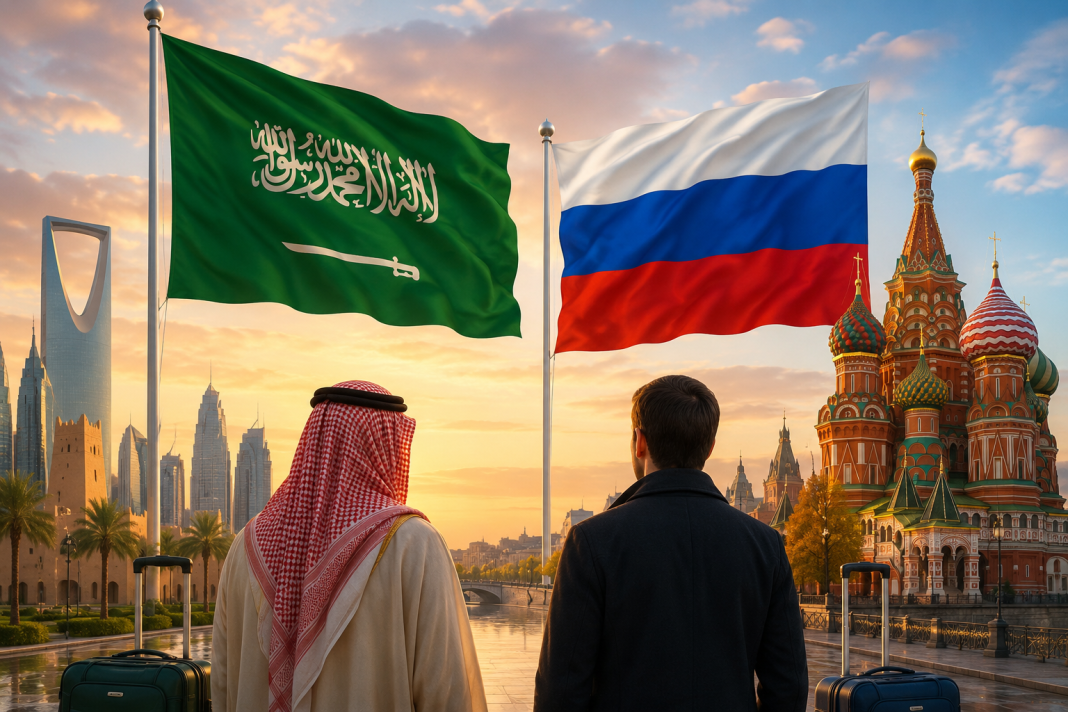 Saudi Arabia, Russia Launch Visa-Free Travel for 90-Day Stays