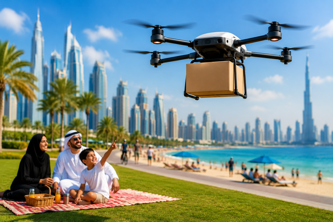 Dubai to launch drone delivery network across parks and beaches