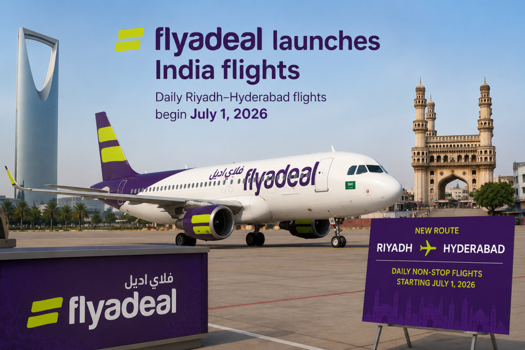 Saudi Arabia’s flyadeal Eyes India Expansion With New Route