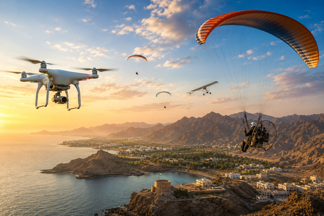 Oman Resumes Drone Permits and Aerial Sports Activities