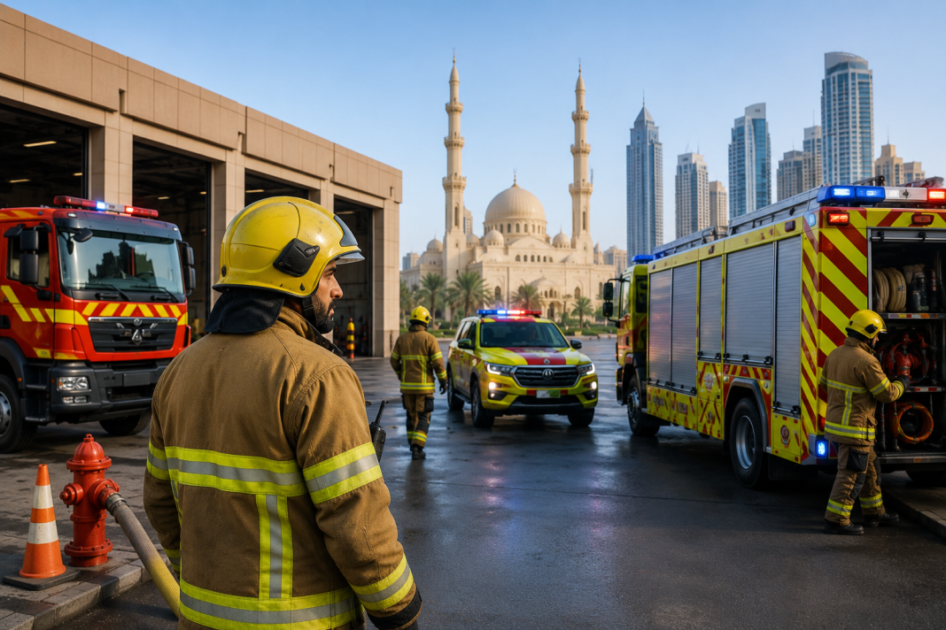 Sharjah Civil Defence on 24/7 Alert During Eid Al Adha