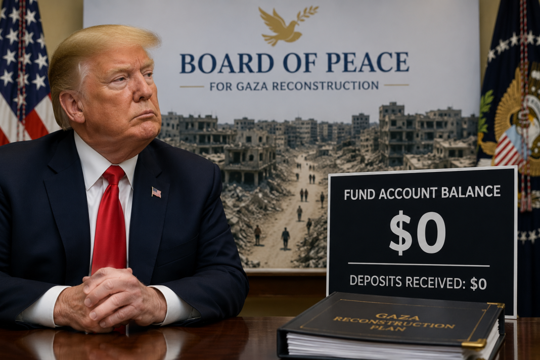 Trump’s Board of Peace Has ‘Zero Dollars’ Despite Billion-Dollar Pledges