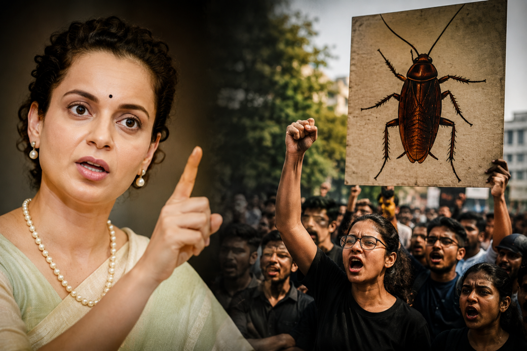 Kangana Ranaut criticises Gen Z-led Cockroach Janta Party, sparks fresh political debate